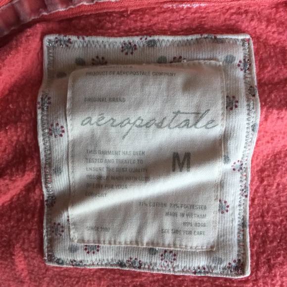 Pink Aeropostale Zip Up Sweatshirt - Picture 2 of 4
