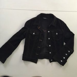 dark brown corduroy jacket