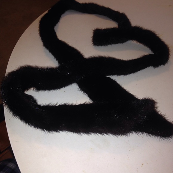 Mink fur belt main image 4