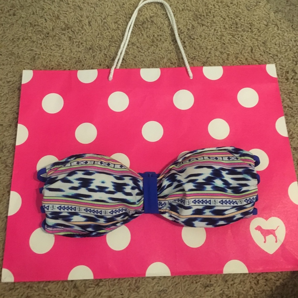 PINK Victoria's Secret Bandeau Bikini Top XS