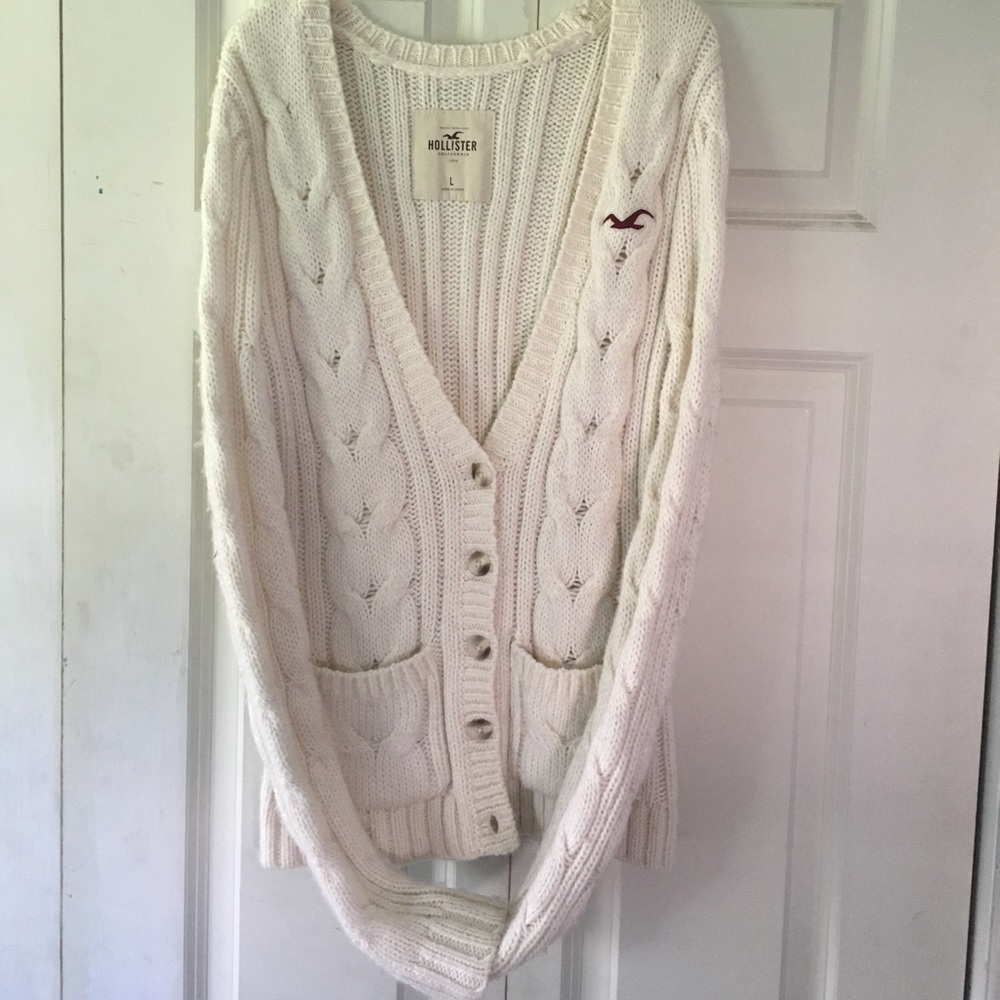 Cream Cardigan/Sweater