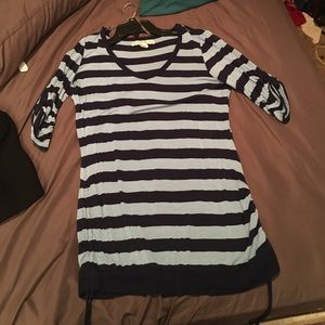 French Laundry 3/4 sleep strip shirt