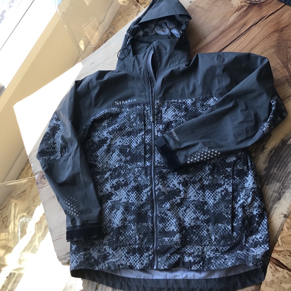 SIMMS digi-camo Gore-Tex Jacket