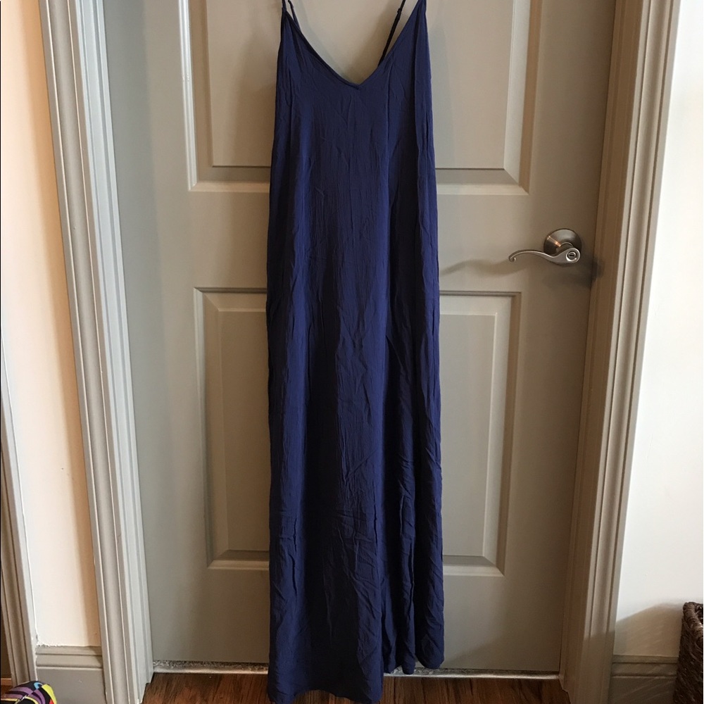 Navy blue maxi