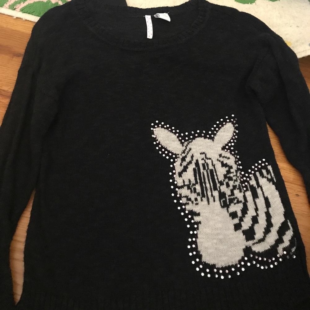 Zebra sweater