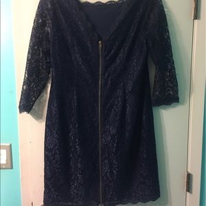 Simply Liliana lace navy dress