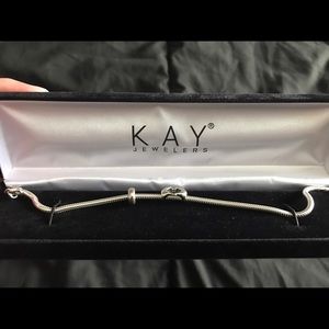 Sterling silver pandora bracelet