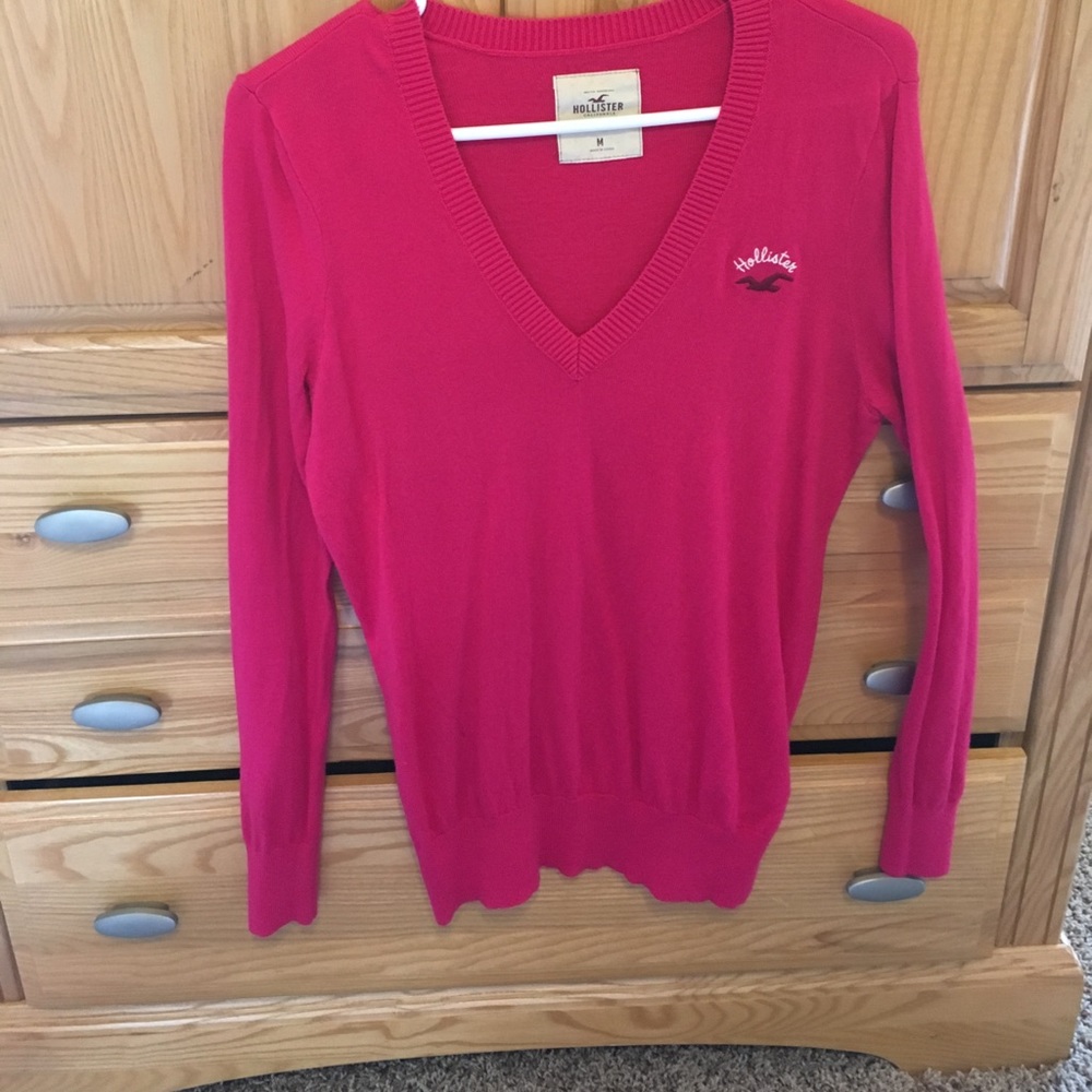 NWOT Hollister pink sweater