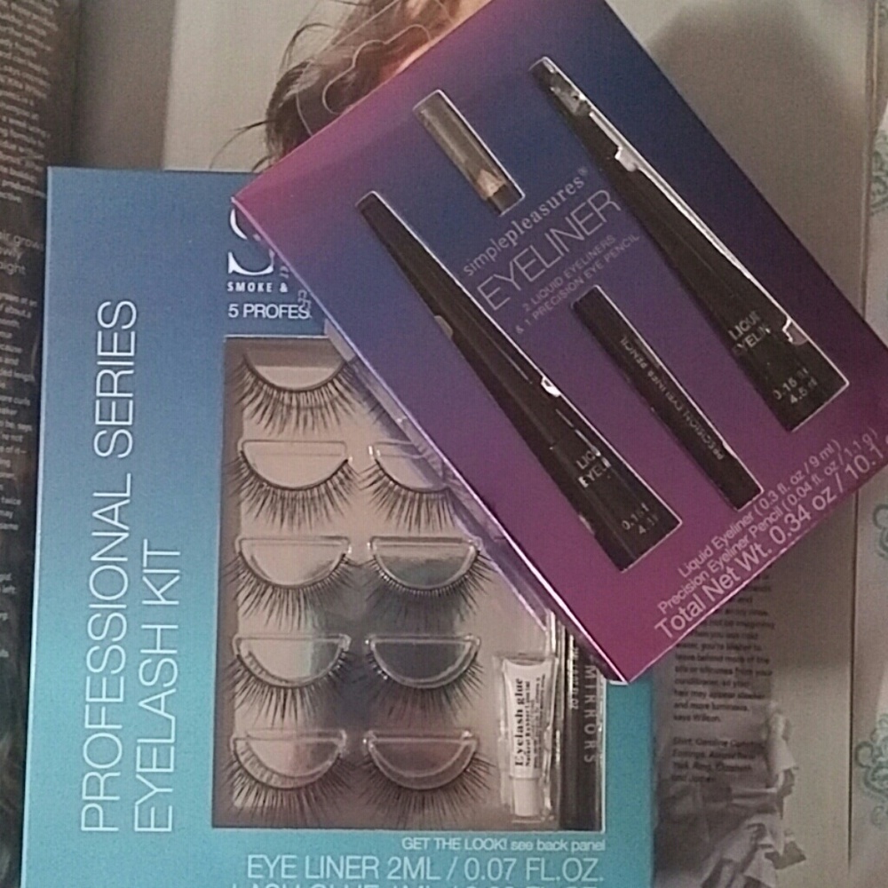 Smoke & Mirrors Lash Set Simple Pleasures Eyeliner