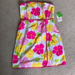 Lilly Pulitzer Strapless Dress - Breena size 12