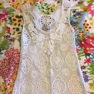 Beautiful crochet tank top