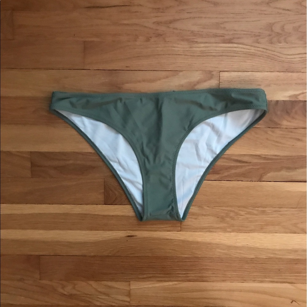 Hunter Green Swim Suit Bottoms