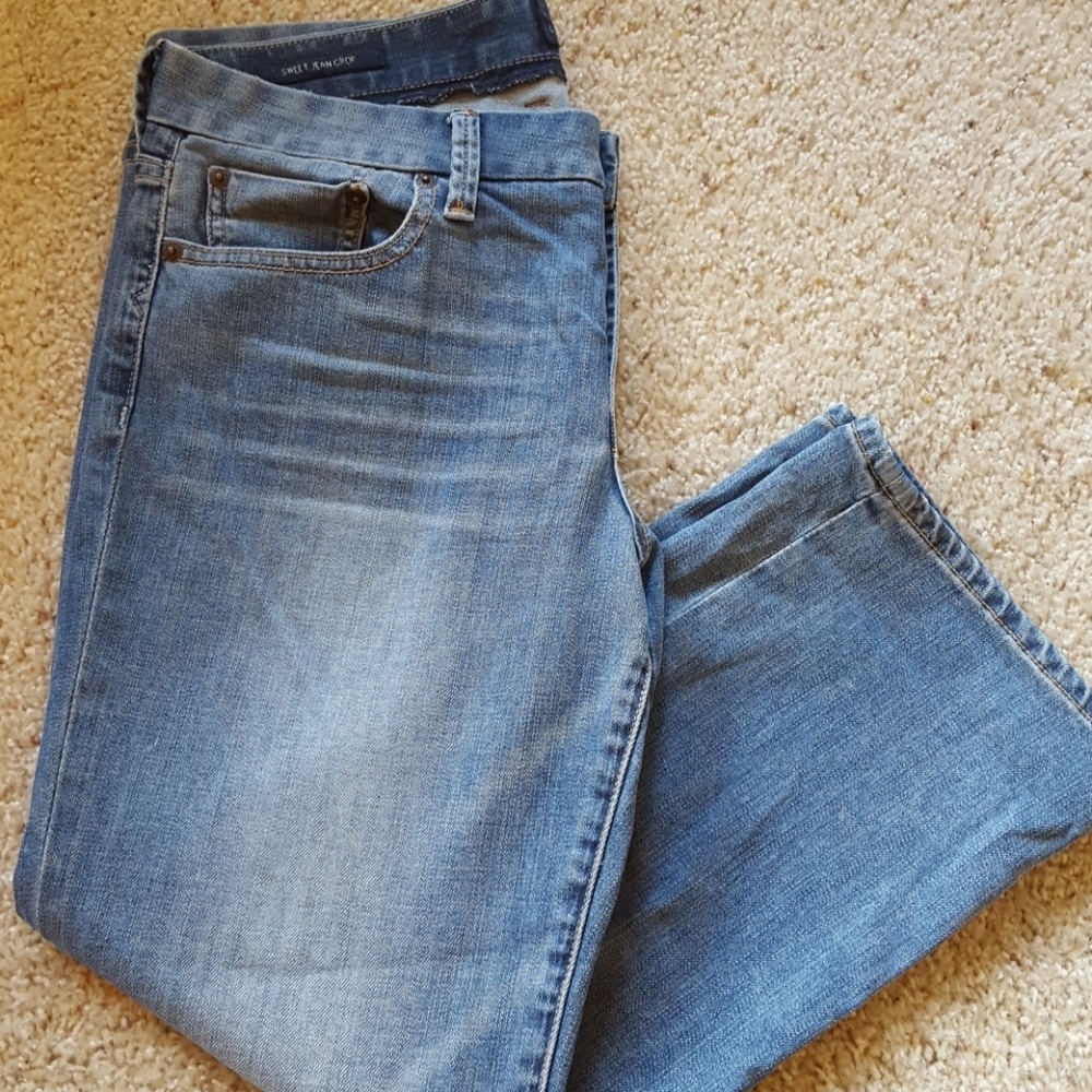 LUCKY BRAND "Sweet Jean Crop" Size 10/30
