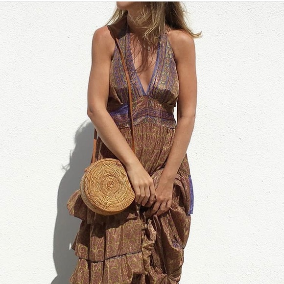 Summer Rattan Woven Basket Bag - Picture 2 of 5