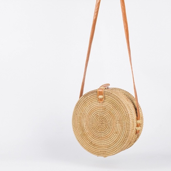 Summer Rattan Woven Basket Bag - Picture 5 of 5