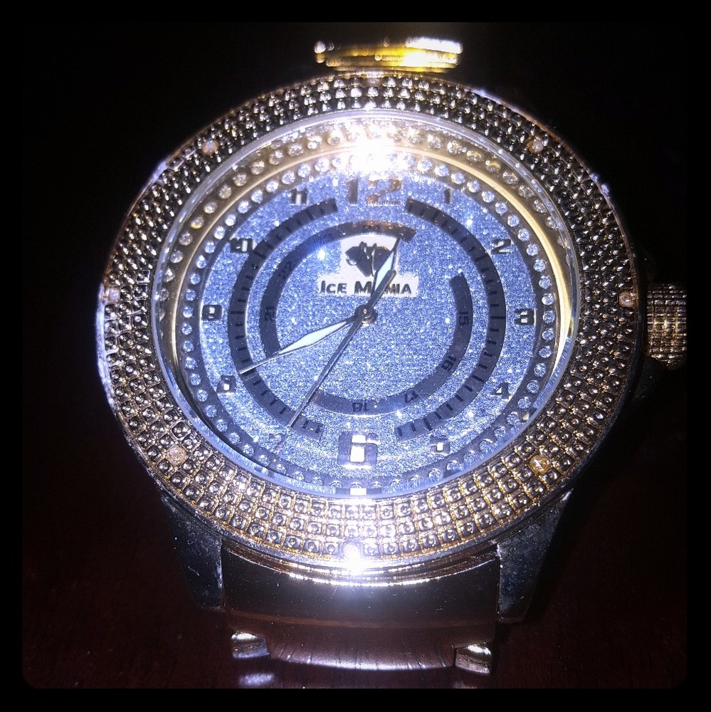 Gold Diamond Watch