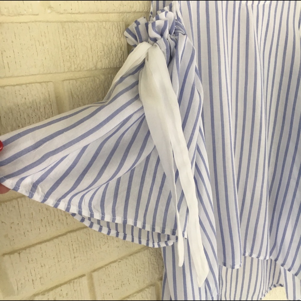 Blush Boutique Cold-shoulder top - Picture 3 of 8