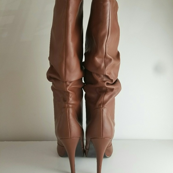 NEW! Tan Brown tall boots - Picture 3 of 4