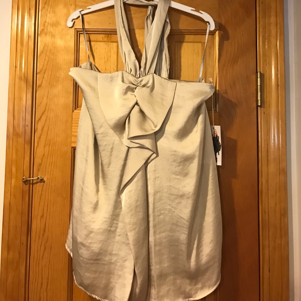 Super cute silk maternity shirt