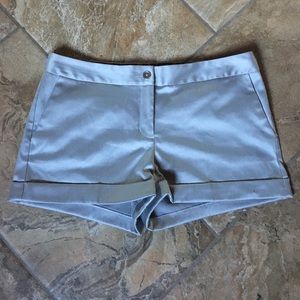 Express Silver Shorts, Size: 12