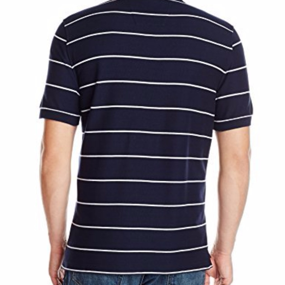 ๐ขSOLD๐ขNAUTICA SHIRT MEDIUM BLUE STRIPED ๐ขSOLD๐ข - Picture 4 of 4