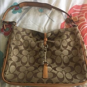 Coach Hampton clip bag