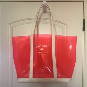 Lacoste beach bag