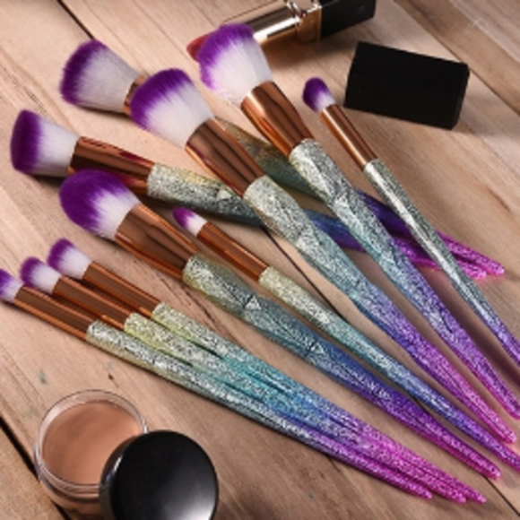 🦄 Frosted Makeup Brush Set 🦄 - Picture 2 of 7
