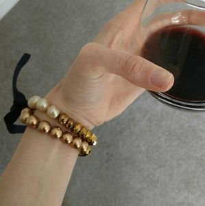 Elastic Pearl Stretch Bracelet