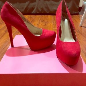 Red High heels