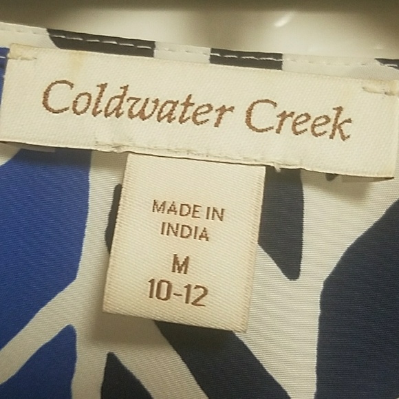 Blue patterned tunic - Picture 2 of 8