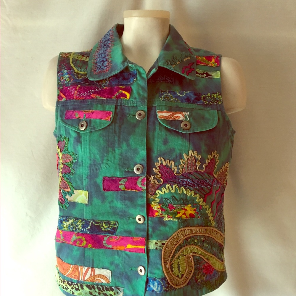 Chico's Vest Top. Shirt Blouse.  Chico's Size 0.