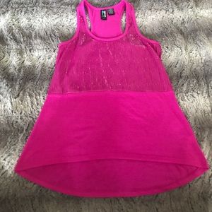 Weavers pink tank top
