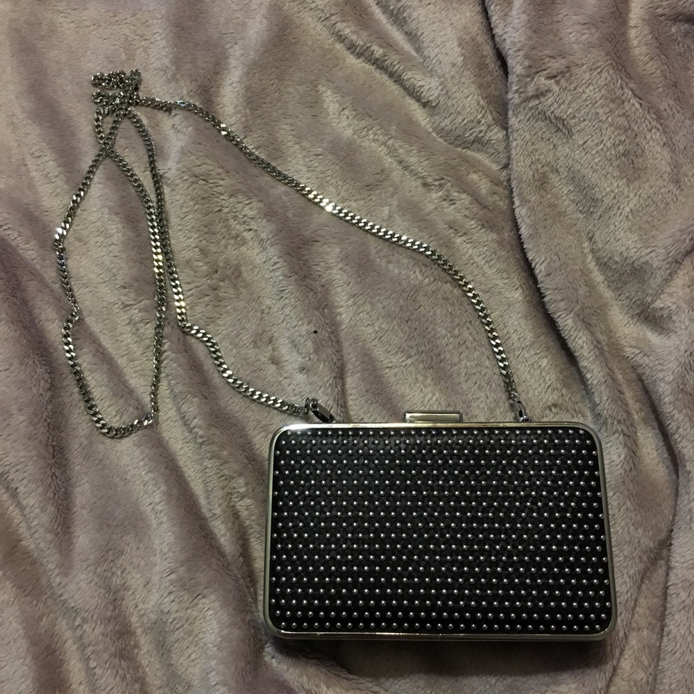 Black Michael Kors studded purse