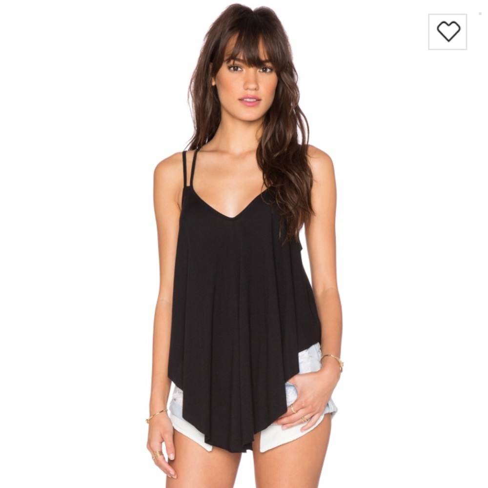 Free People Fantasy Jersey Cosmic Triangle Top