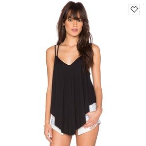 Free People Fantasy Jersey Cosmic Triangle Top