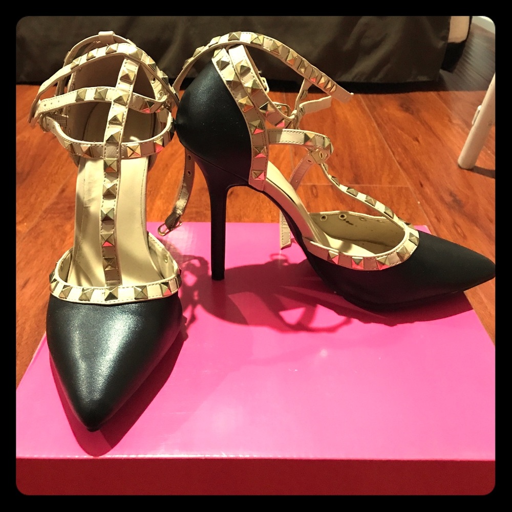 Black heels