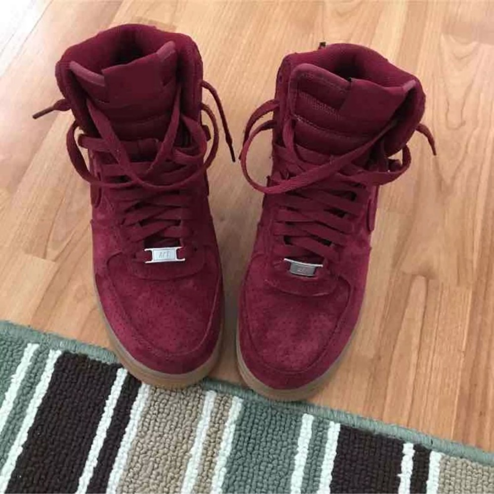 Women Suede Hightop AF1
