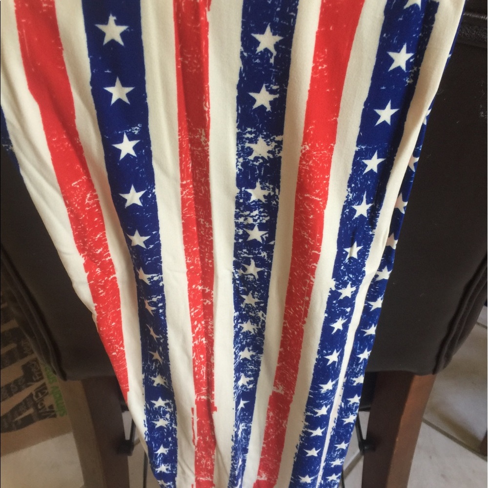 American flag leggings