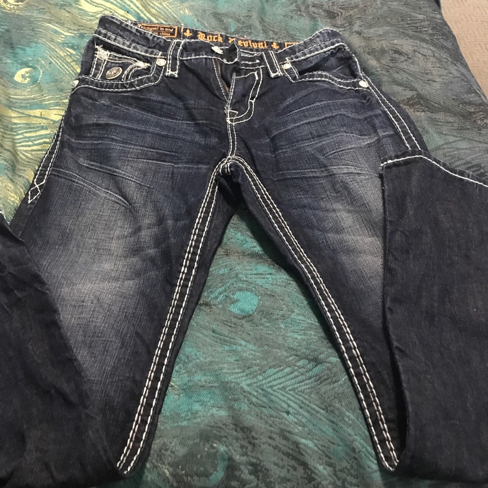 Rock revivals men's jeans