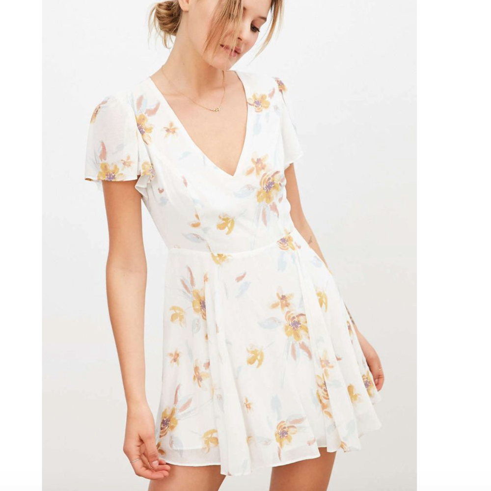 Floral Kimchi Blue Dress