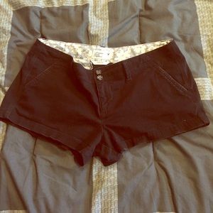 American Eagle black shorts • size 8
