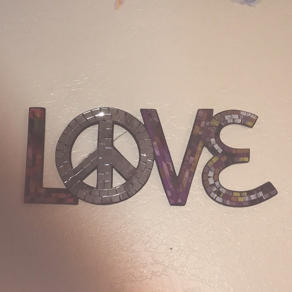 LOVE wall Decor Mosaic