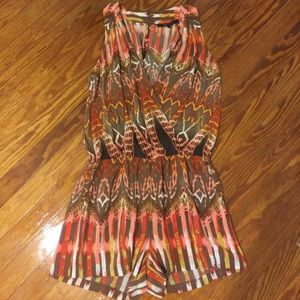BCBG Maxazaria Tribal Romper
