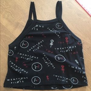 Twenty One Pilots Crop Top