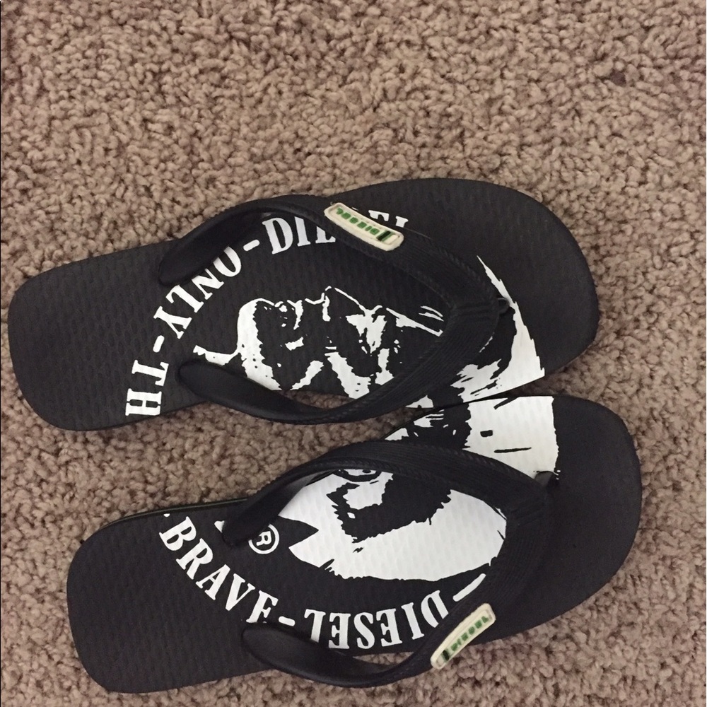 Boys Diesel Flip Flops