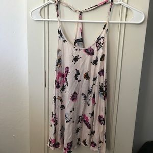 Butterfly print tank top