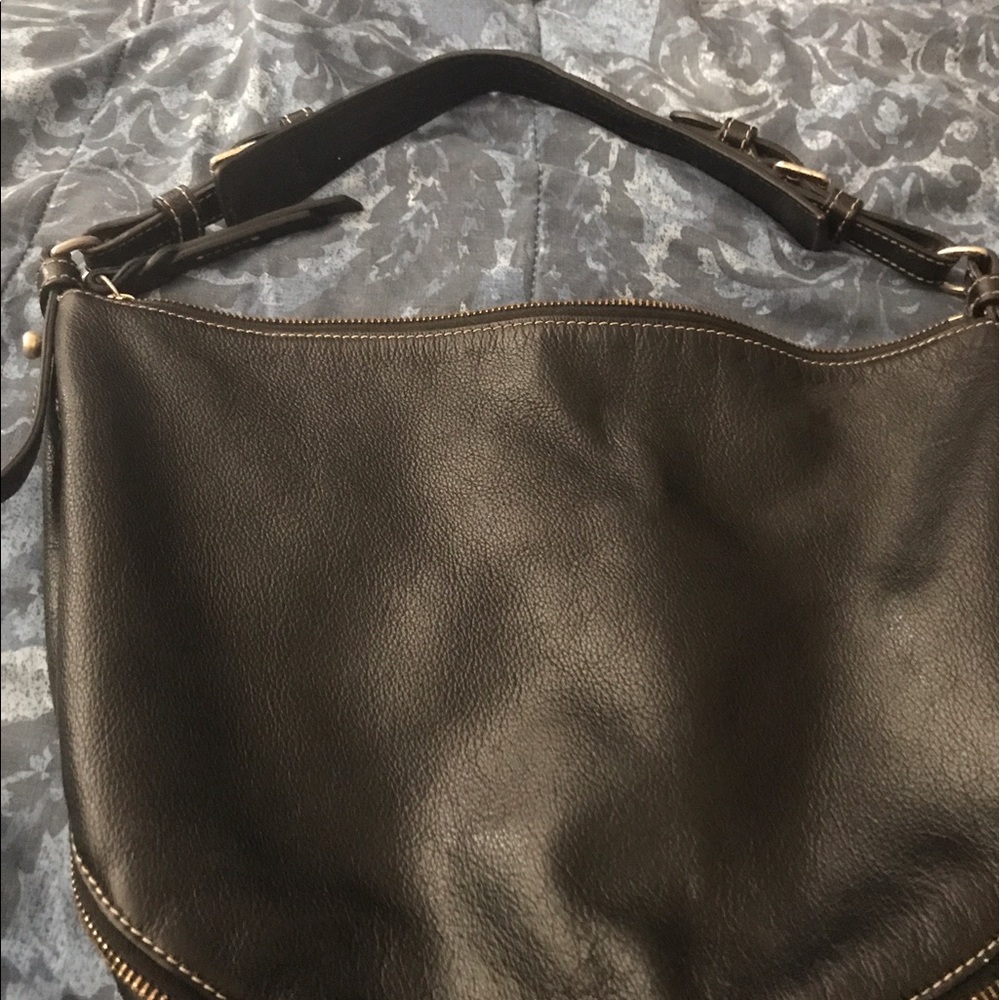 Dooney over the shoulder purse