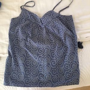 J.Crew embroidered tank