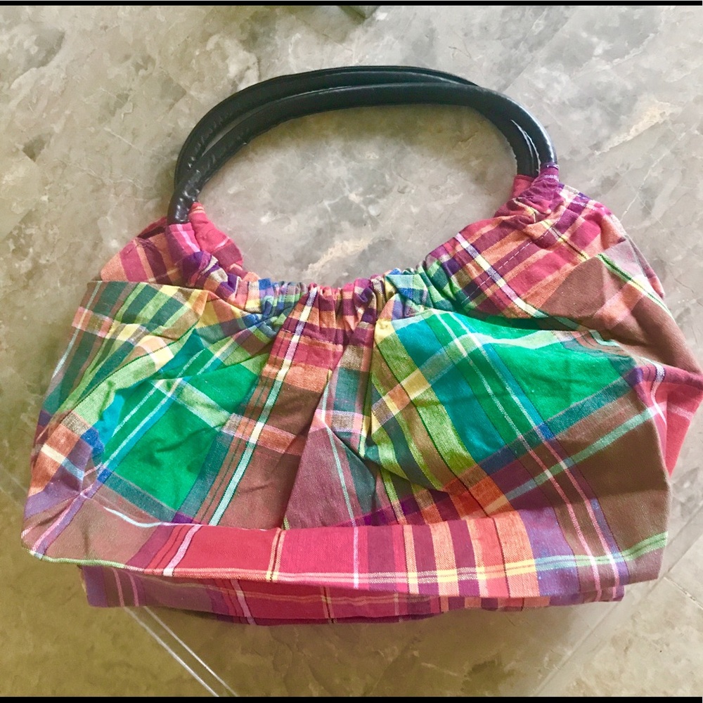 NWOT Plaid Colorful Handbag 👜